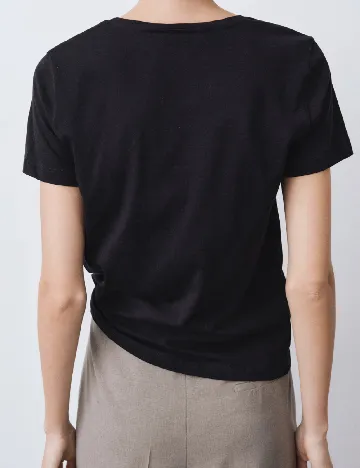 Tricou Mango, negru