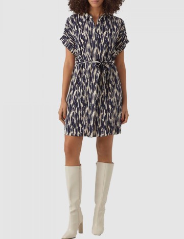 Rochie scurta Vero Moda, albastru
