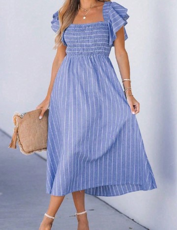 Rochie medie SHEIN, albastru