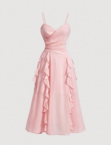 Rochie medie SHEIN, roz