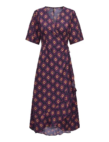 Rochie medie Only, mix culori