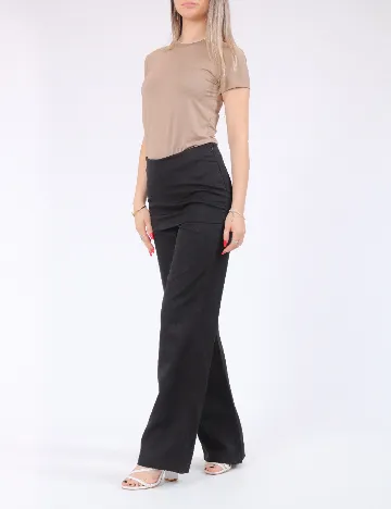 Pantaloni Heartbreak, negru