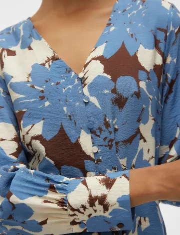 Rochie medie Vero Moda, albastru