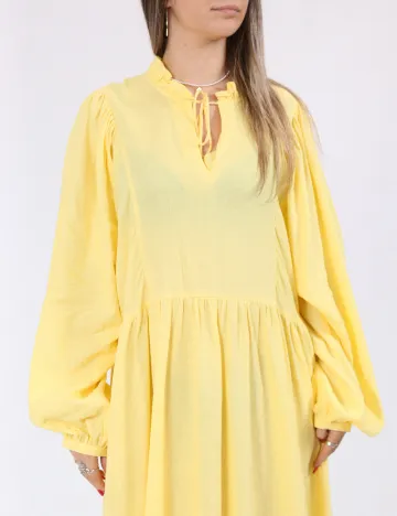 Rochie lunga Vero Moda, galben