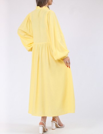 Rochie lunga Vero Moda, galben