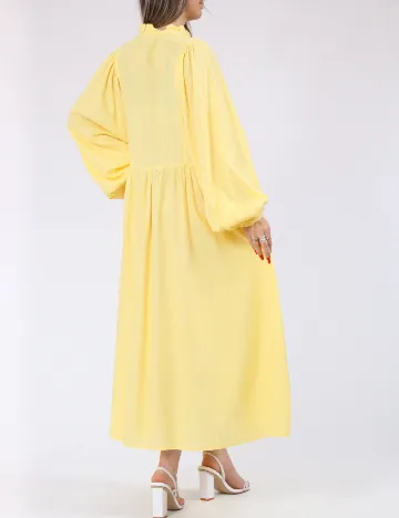 Rochie lunga Vero Moda, galben