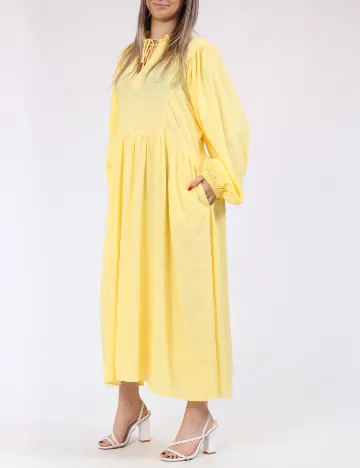 Rochie lunga Vero Moda, galben