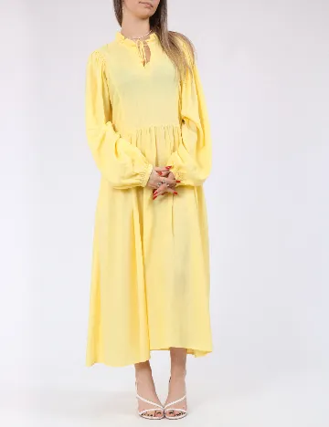 Rochie lunga Vero Moda, galben