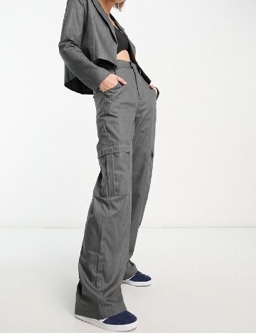 Pantaloni Heartbreak, gri