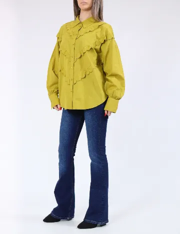 Camasa Vero Moda, verde