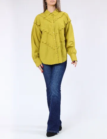 Camasa Vero Moda, verde
