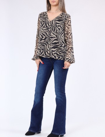 Camasa Only, negru/maro
