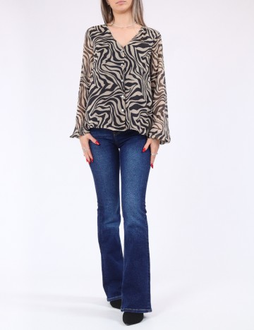 Camasa Only, negru/maro