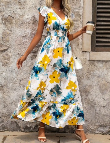 Rochie lunga SHEIN, mix culori