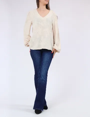 Bluza Vero Moda, crem