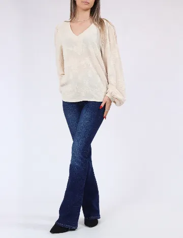 Bluza Vero Moda, crem