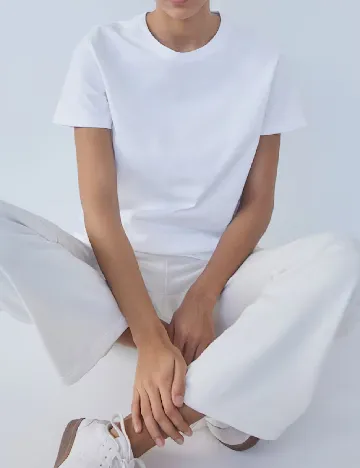 Tricou H&M, alb