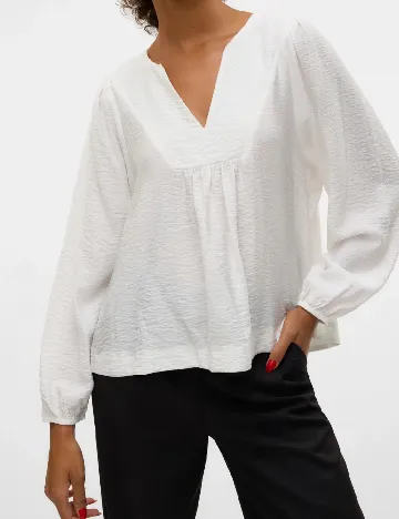 Bluza Vero Moda, alb
