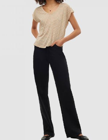 Tricou Vero Moda, crem