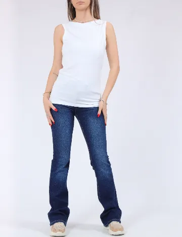 Maiou Vero Moda, alb