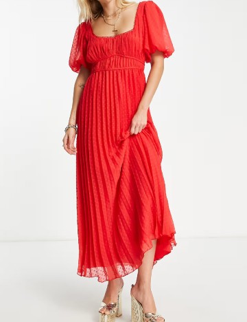 Rochie lunga ASOS, rosu