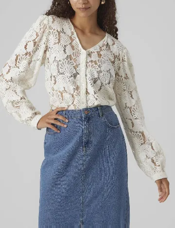Bluza Vero Moda, alb