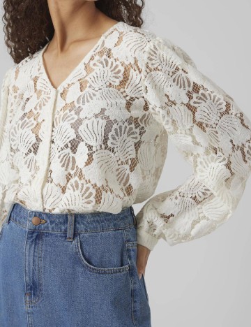 Bluza Vero Moda, alb