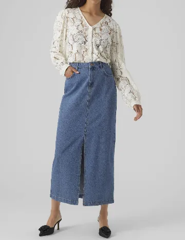 Bluza Vero Moda, alb