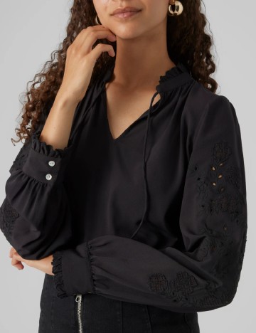 Bluza Vero Moda, negru