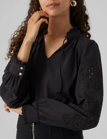 Bluza Vero Moda, negru