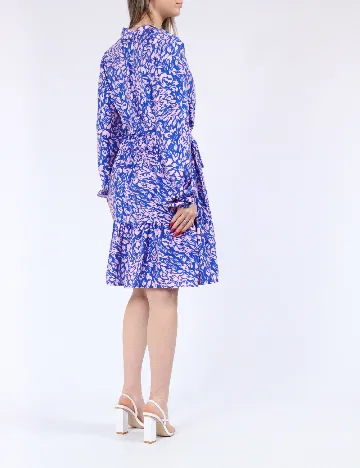 Rochie scurta Vero Moda, albastru/roz