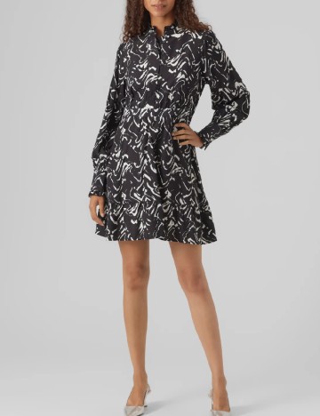 Rochie scurta Vero Moda, negru