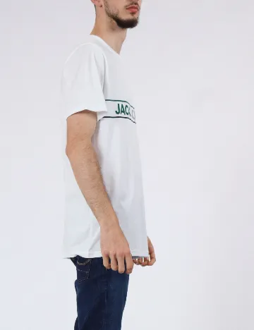 Tricou Jack&Jones, alb Alb