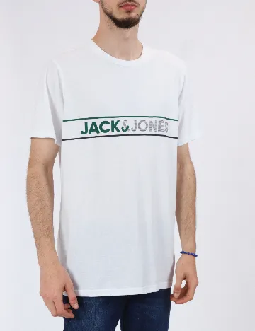 Tricou Jack&Jones, alb Alb