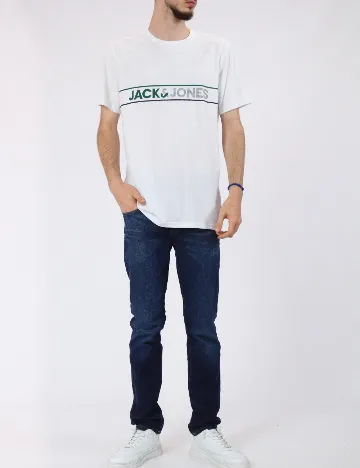 Tricou Jack&Jones, alb Alb