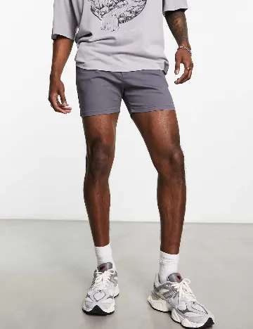 Pantaloni scurti ASOS, mov