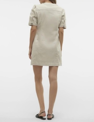 Rochie scurta Vero Moda, bej