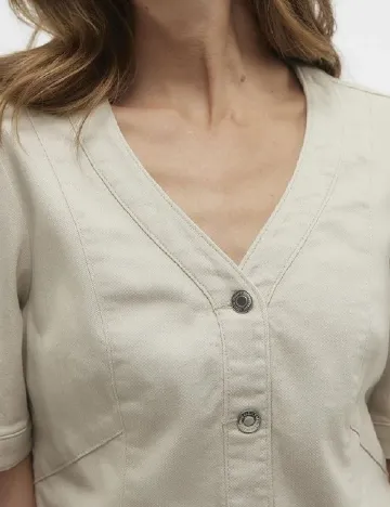 Rochie scurta Vero Moda, bej