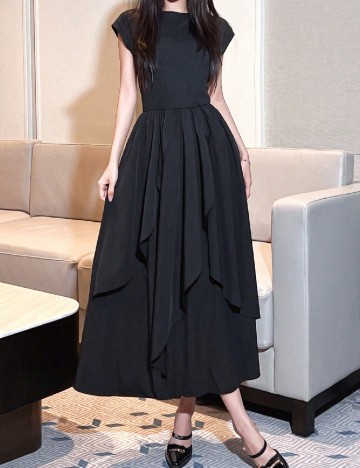 Rochie lunga SHEIN, negru