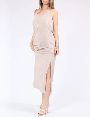 Rochie lunga Vero Moda, crem