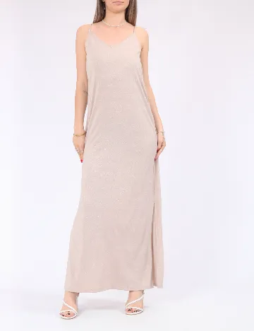 Rochie lunga Vero Moda, crem