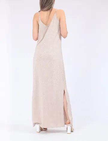 Rochie lunga Vero Moda, crem