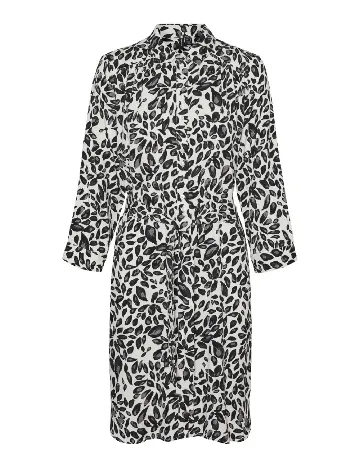 Rochie scurta Vero Moda, alb/negru