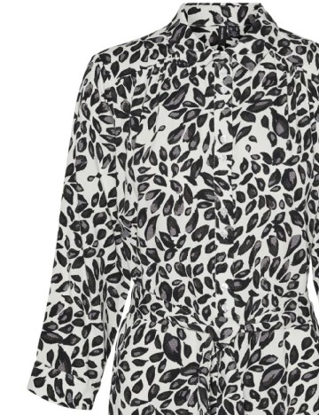 Rochie scurta Vero Moda, alb/negru