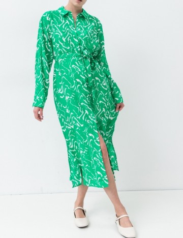 Rochie medie Vero Moda, verde