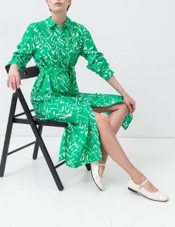 Rochie medie Vero Moda, verde