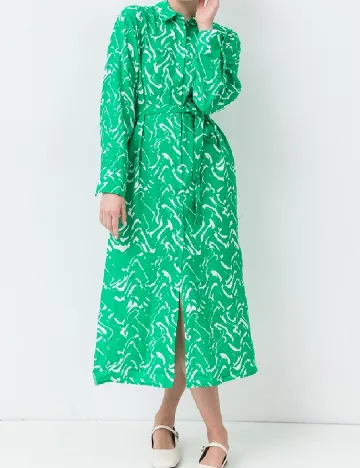 Rochie medie Vero Moda, verde