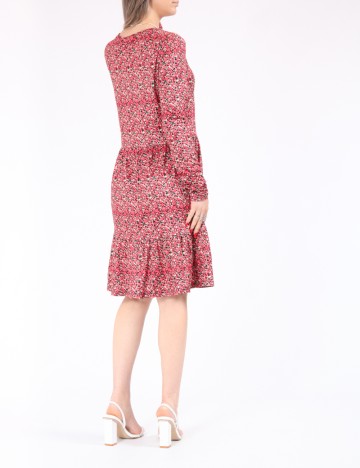 Rochie scurta Vero Moda, rosu