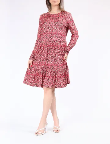 Rochie scurta Vero Moda, rosu