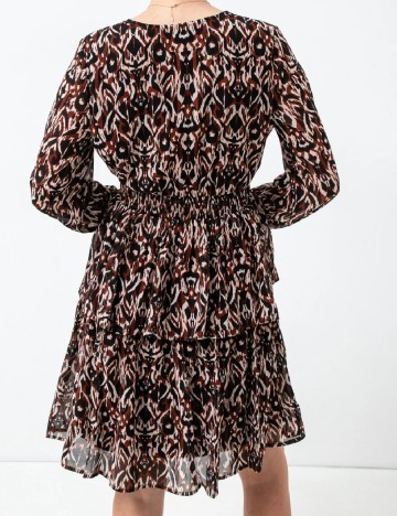 Rochie scurta Vero Moda, maro
